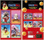 Dragon Ball 4 Lenticular Magnets Set