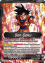 Son Goku // SSB Kaio-Ken Son Goku, Striking a God (V.2 - Alternate Art)