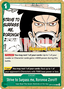 Strive to Surpass me, Roronoa Zoro!!! (OP14-036)