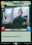 Admiral Motti, Chain of Command