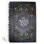 Notebook Resin Spiral Cover Wiccan Penta