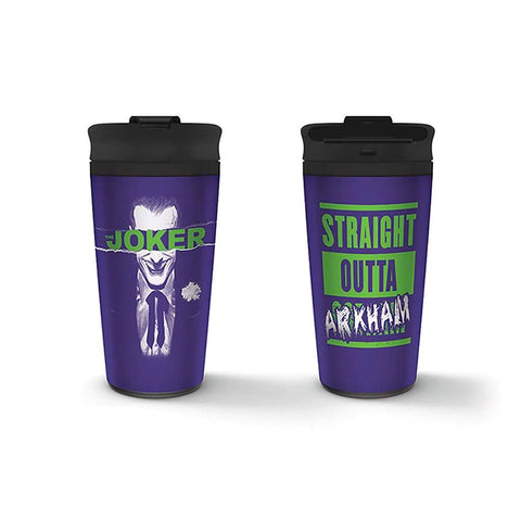 Batman Joker Metal Travel Mug Batman Joker Metal Travel Mug
