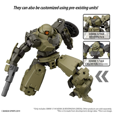 30MM BEXM-28 Revernova Green 1/144 30MM BEXM-28 Revernova Green 1/144