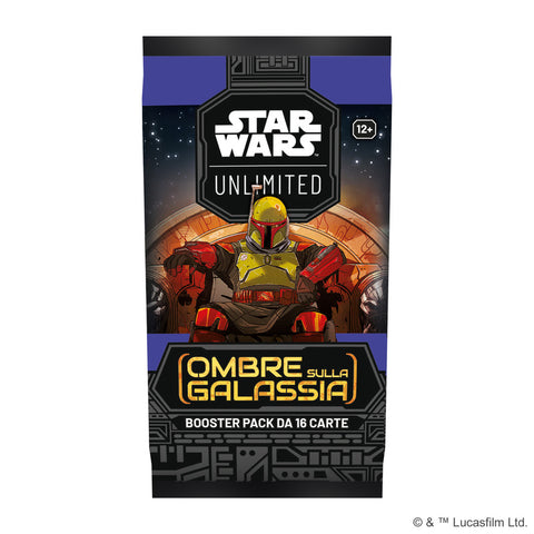 Star Wars: Unlimited - Ombre sulla Galassia - Booster Pack da 16 Carte (ITA)