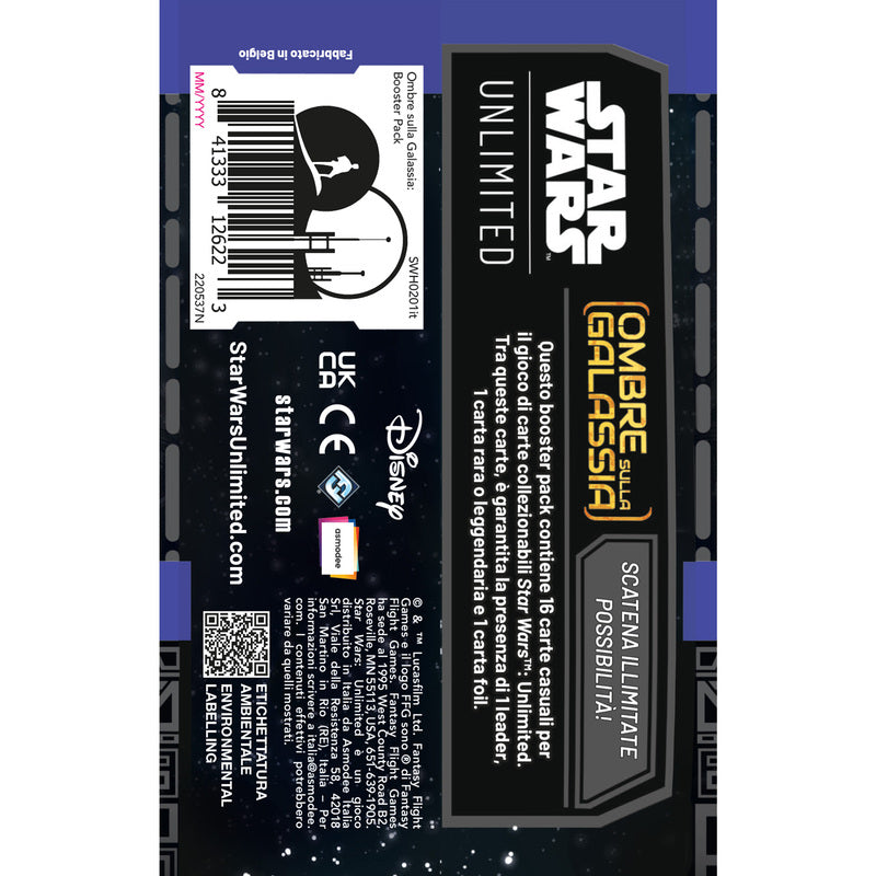 Star Wars: Unlimited - Ombre sulla Galassia - Booster Pack da 16 Carte (ITA)