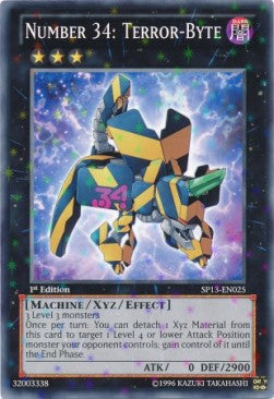 Number 34: Terror-Byte (V.2 - Starfoil Rare) Immagine principale del prodotto