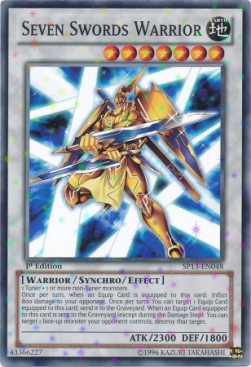 Seven Swords Warrior (V.2 - Starfoil Rare) Immagine principale del prodotto