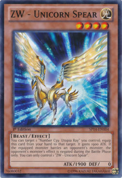 ZW - Unicorn Spear (V.2 - Starfoil Rare) Immagine principale del prodotto