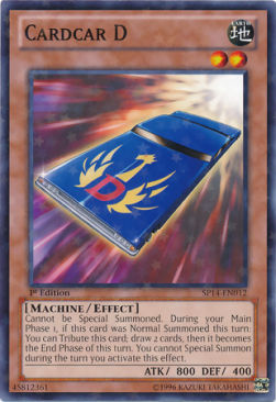 Cardcar D (V.2 - Starfoil Rare) Immagine principale del prodotto