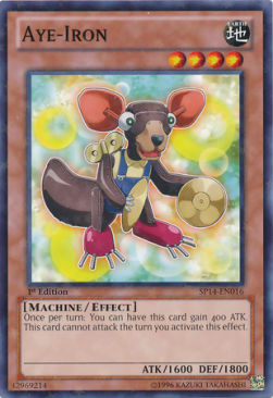 Aye-Iron (V.2 - Starfoil Rare) Immagine principale del prodotto