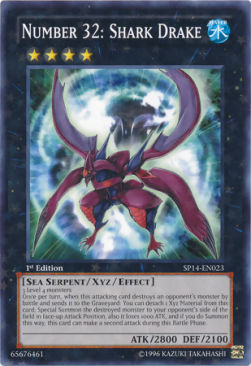 Number 32: Shark Drake (V.2 - Starfoil Rare) Immagine principale del prodotto