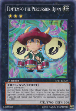 Temtempo the Percussion Djinn (V.2 - Starfoil Rare) Immagine principale del prodotto