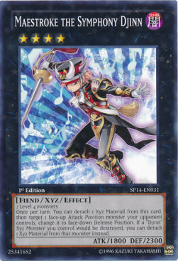 Maestroke the Symphony Djinn (V.2 - Starfoil Rare) Immagine principale del prodotto