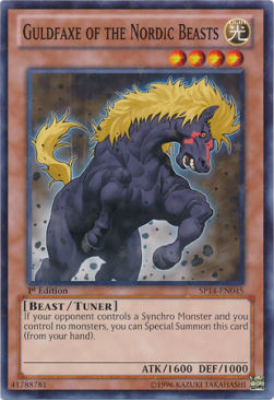 Guldfaxe of the Nordic Beasts (V.2 - Starfoil Rare) Immagine principale del prodotto