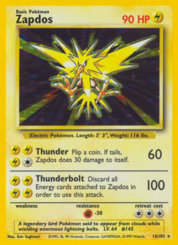 Zapdos Immagine principale del prodotto