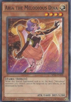 Aria the Melodious Diva (V.2 - Shatterfoil) Immagine principale del prodotto
