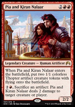 Pia and Kiran Nalaar