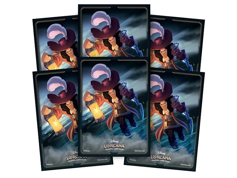 Lorcana - 65 buste protettive- Capitan Hook Immagine principale del prodotto