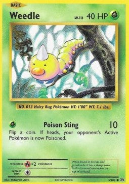 Weedle Immagine principale del prodotto