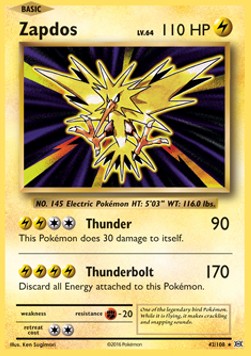 Zapdos Immagine principale del prodotto