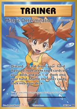 Misty's Determination