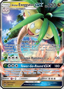 Alolan Exeggutor GX Immagine principale del prodotto