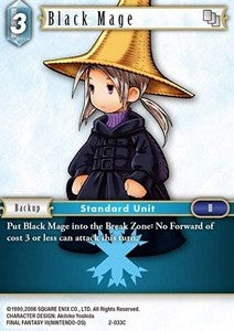 Black Mage (2-033) Immagine principale del prodotto
