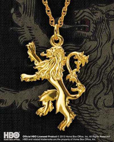 Game Of Thrones Lannister Pendant