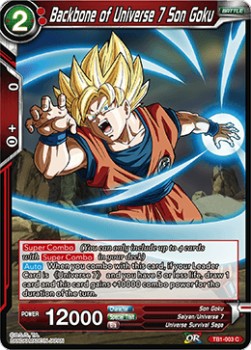 Backbone of Universe 7 Son Goku Immagine principale del prodotto