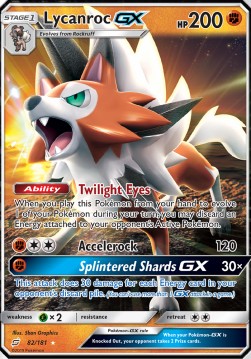 Lycanroc GX Immagine principale del prodotto