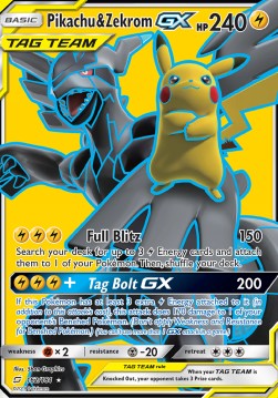 Pikachu & Zekrom GX Immagine principale del prodotto