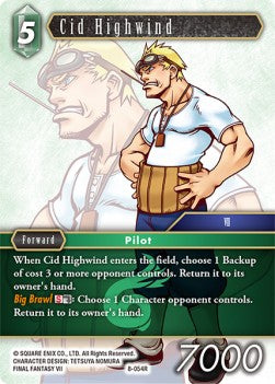 Cid Highwind (8-054) Immagine principale del prodotto