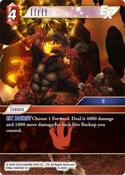 Ifrit (8-003) Immagine principale del prodotto