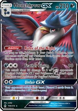 Honchkrow GX