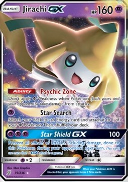 Jirachi GX Immagine principale del prodotto