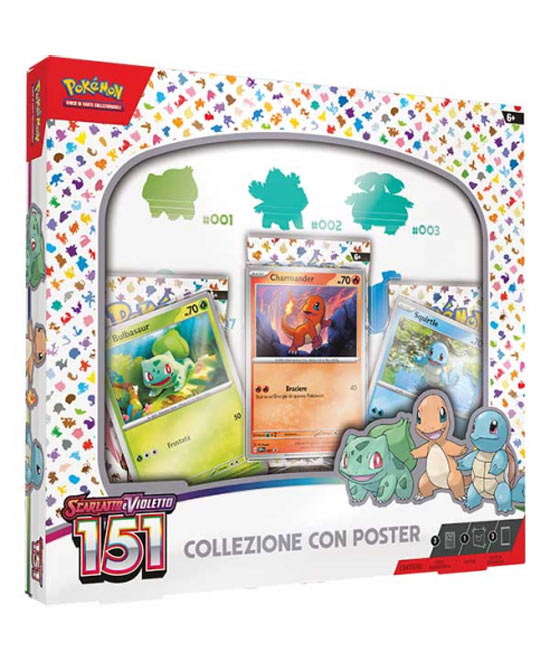 Carte Pokémon - Scarlatto & Violetto 151 (Collezione con Poster)  -ITA