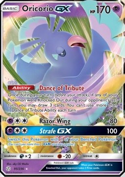Oricorio GX Immagine principale del prodotto