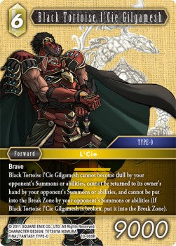 Black Tortoise l'Cie Gilgamesh (10-069) Immagine principale del prodotto