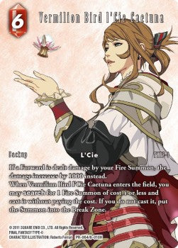 Vermilion Bird l'Cie Caetuna (6-010) Immagine principale del prodotto