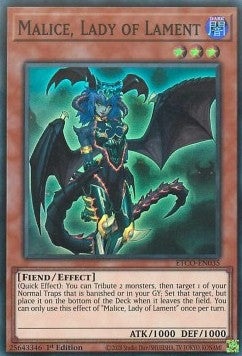 Malice, Lady of Lament (V.1 - Super Rare)