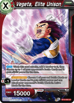 Vegeta, Elite Unison