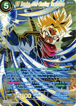 SS Trunks, God-Sealing Technique (V.2 - Special Rare)