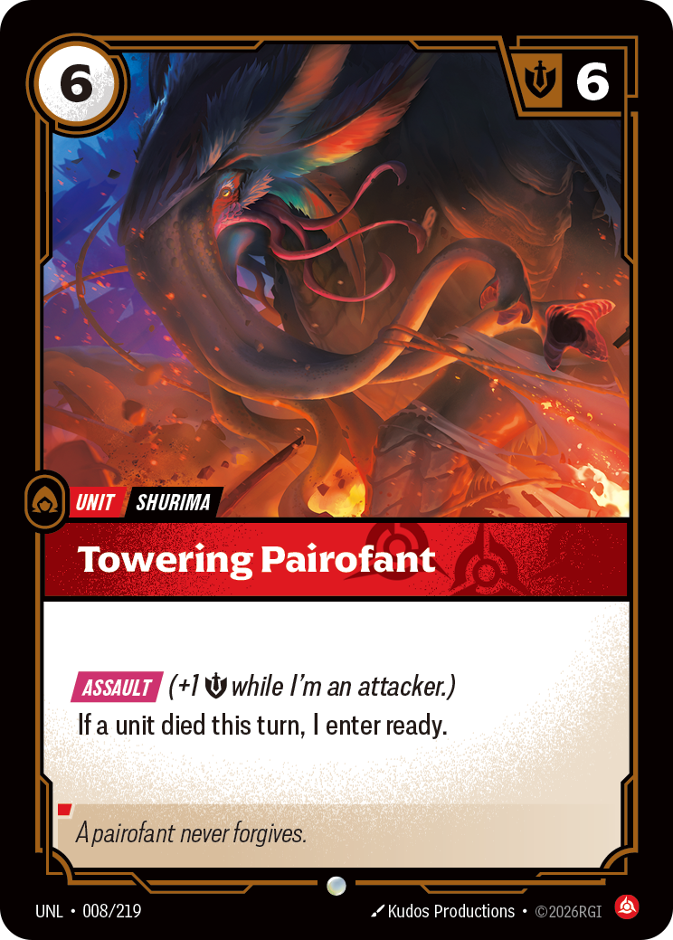 Towering Pairofant - Unleashed (Common) [UNL-008] — Inglese Immagine principale del prodotto