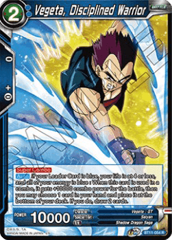 Vegeta, Disciplined Warrior