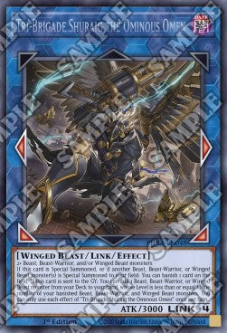 Tri-Brigade Shuraig the Ominous Omen Immagine principale del prodotto