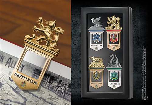 Hp Hogwarts House Bookmark Set Immagine principale del prodotto