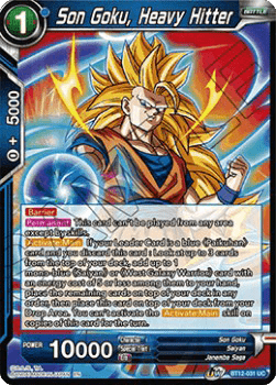 Son Goku, Heavy Hitter