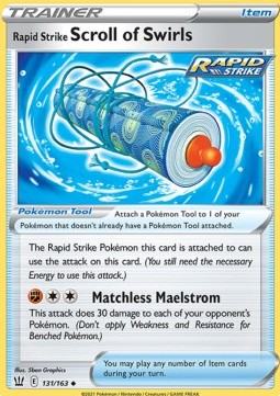 Rapid Strike Scroll of Swirls Immagine principale del prodotto