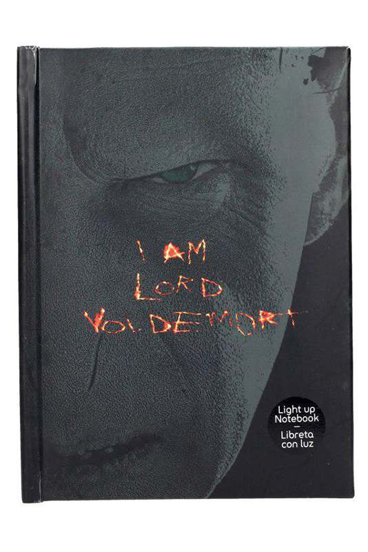 Hp Lord Voldemort Notebook W/Light Immagine principale del prodotto