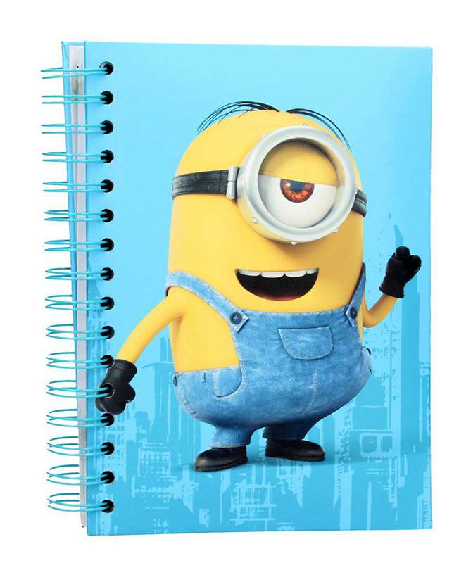 Minions Stuart Notebook W/Light & Sound